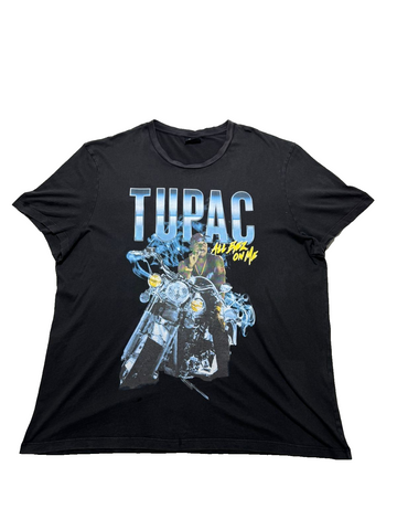 2Pac Men's T-Shirt All Eyes On Me Graphic Tee - Size XL