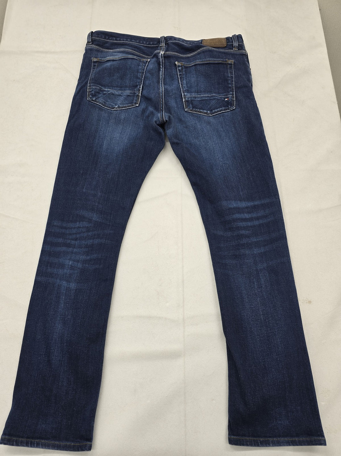 Tommy Hilfiger Layton Stretch Extra Slim Jeans 35x34 Blue Flex NWT