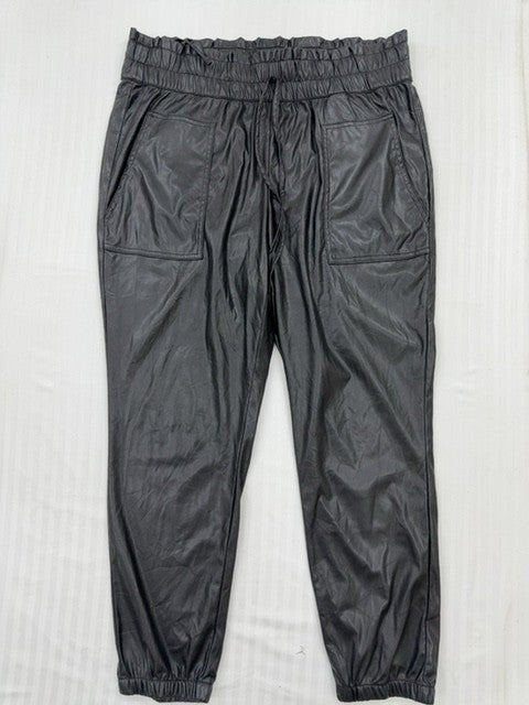 Rainbow Men Charcoal Jogger Pants Size 48 Relaxed Elastic Drawstring Pockets