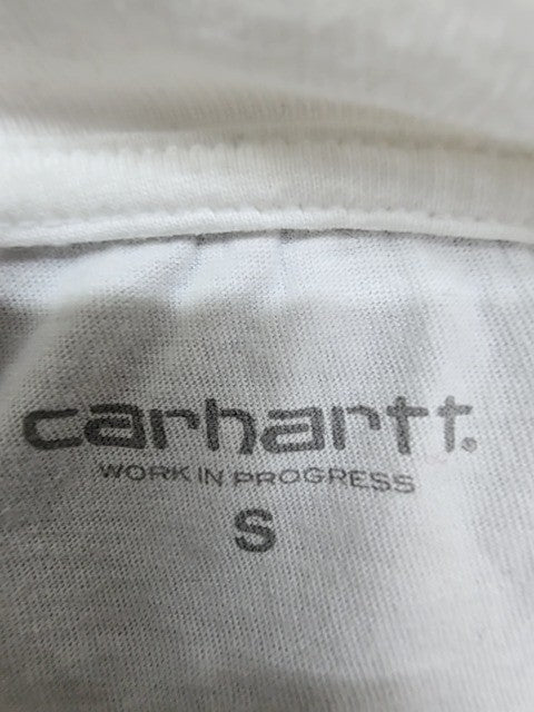 Carhartt Men's White Graphic Short Sleeve T-Shirt Size S