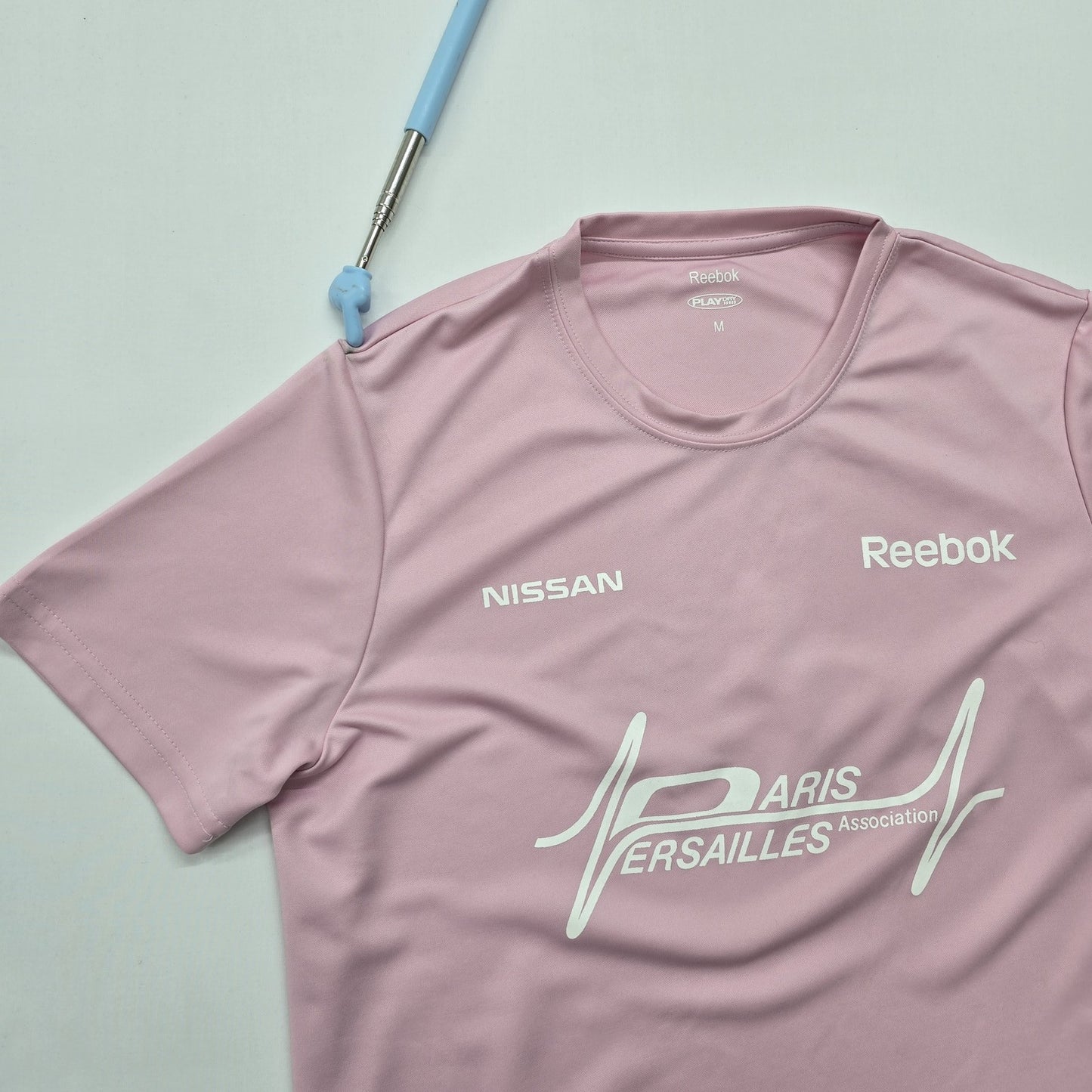 Reebok Unisex Pink Breast Cancer Awareness T-Shirt Size M PlayDry Logo