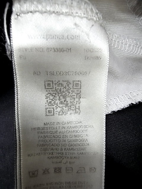 Puma Men's Black/White Split Color T-Shirt Size L
