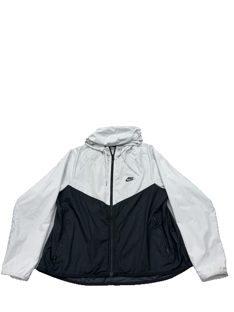 Nike Men's Multicolor Jacket – Size L, Hooded