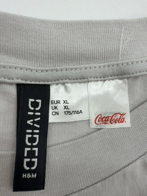 Coca-Cola Men Gray T-Shirt size XL product image 4