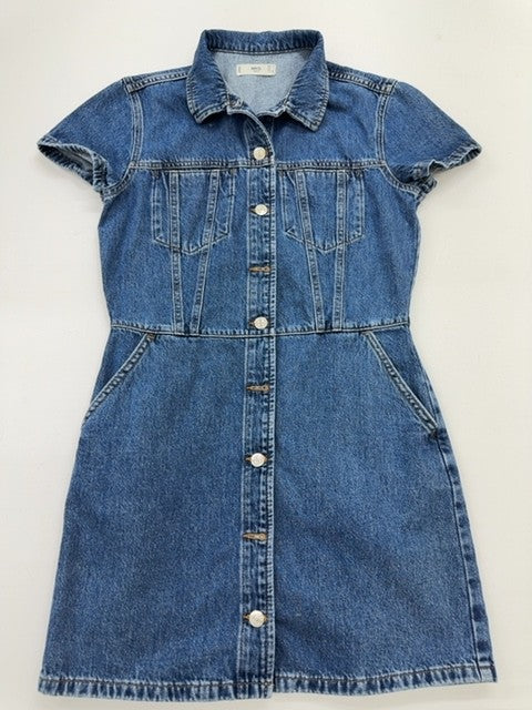MNG Women Blue Dress size S product image 1