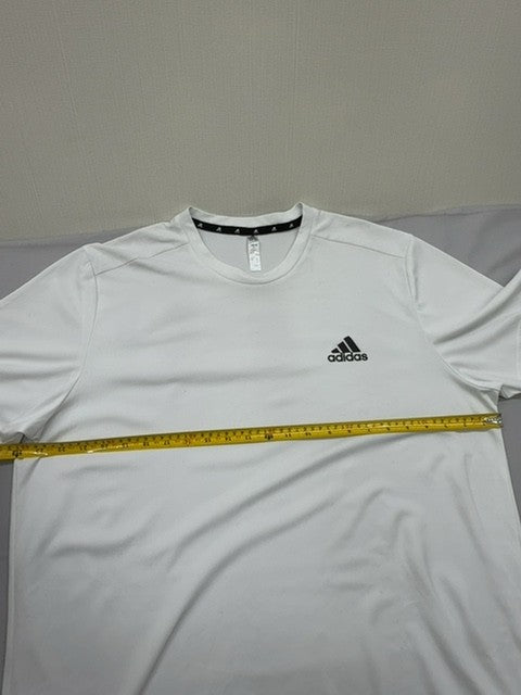 Adidas Men's Primegreen White T-Shirt XL Short Sleeve Crewneck