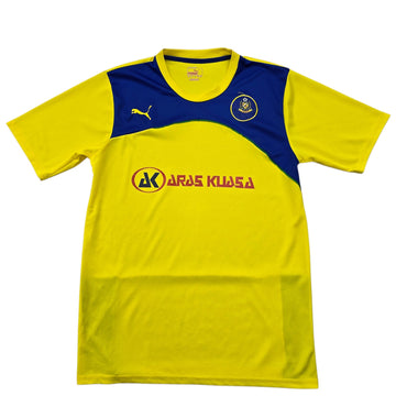 Puma Men's Yellow/Navy Football Jersey Size L