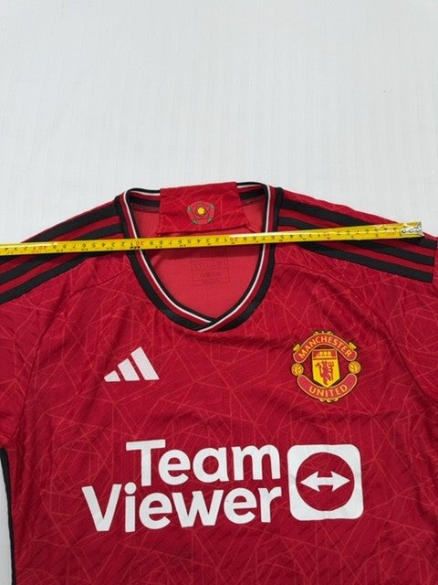 Adidas Women's Red Manchester United Home Jersey Size 40 25/26