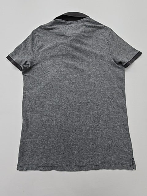 Hollister Men Gray Polo Shirt size L product image 2