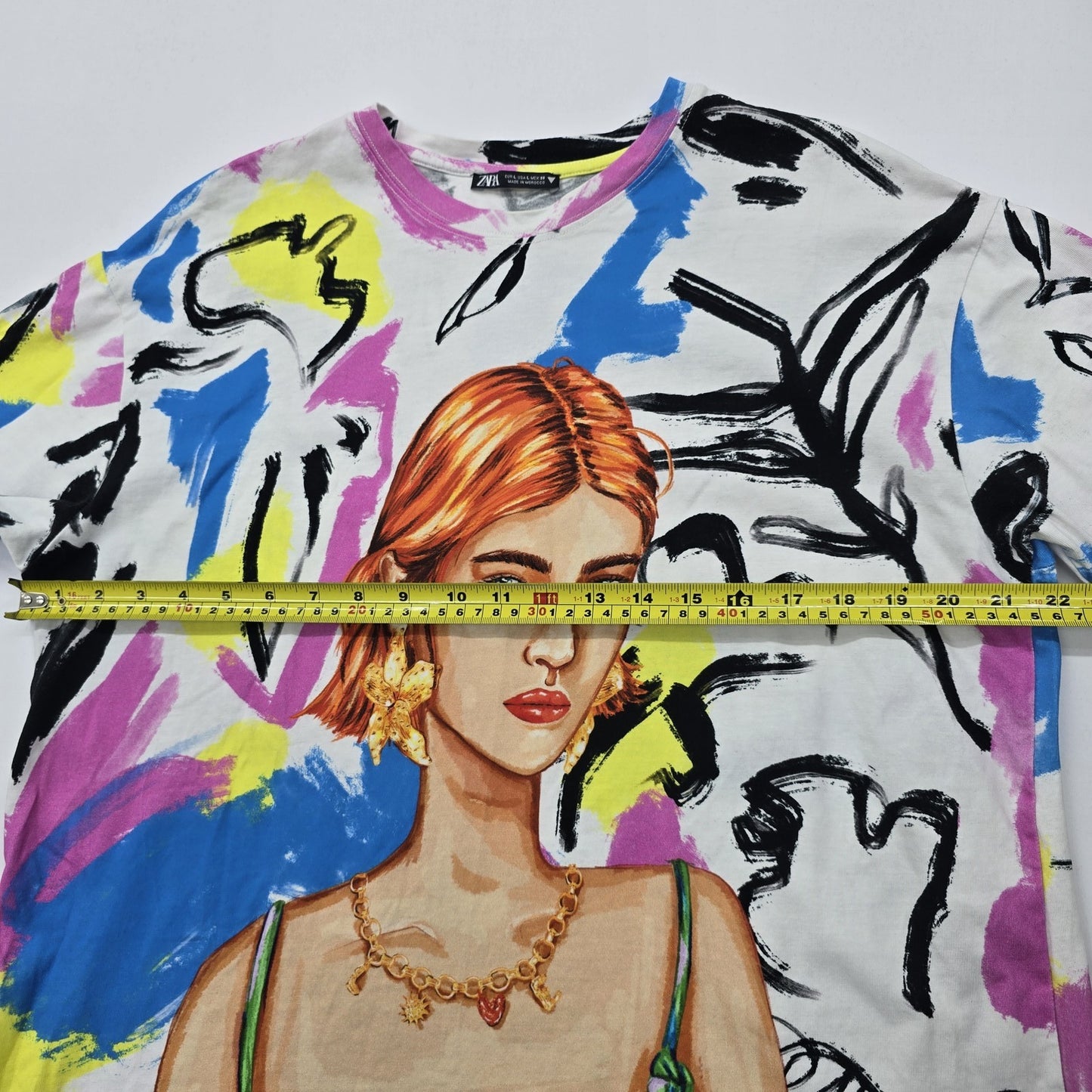 Zara Unisex Multicolor T-Shirt size L product image 6