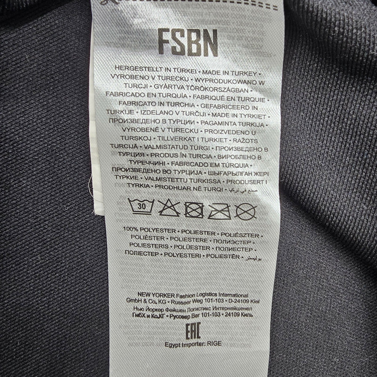 FSBN Men Black Jersey product image 4