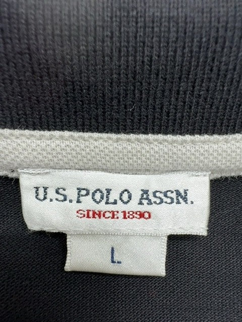 U.S. Polo Assn Men Navy Polo Shirt size L product image 4