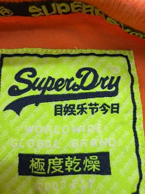 Superdry Men Orange Limited Edition Graphic T-Shirt Size XL