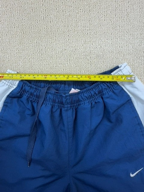 Nike Men's Navy/White Striped Tapered Track Running Pants