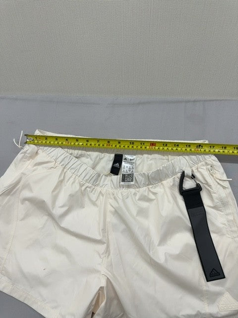 Adidas Parley Men's Shorts Size 1X White Polyester Athletic