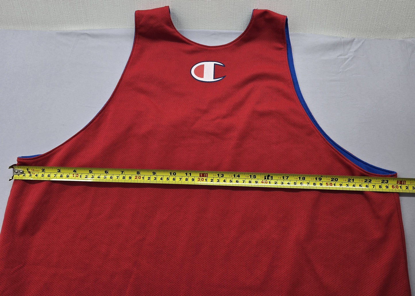Champion Men's Red Italy Basketball Jersey Tank XXXXL