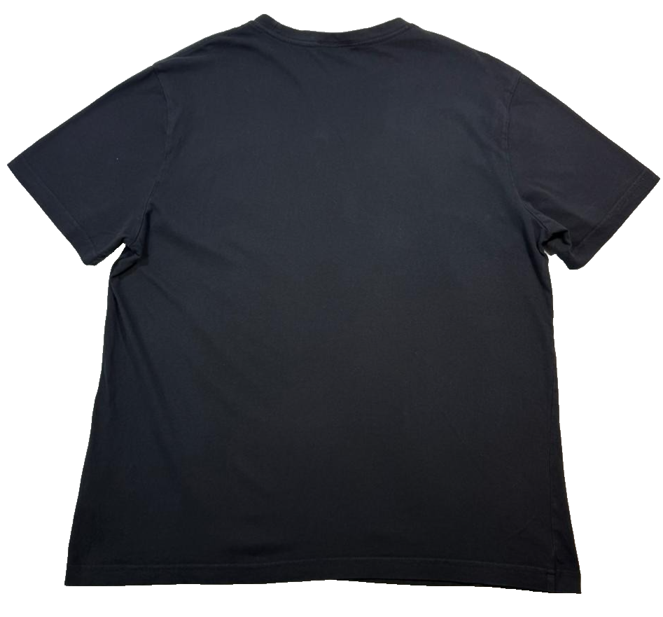 Black Kappa Authentic Logo T-Shirt - Size Xl