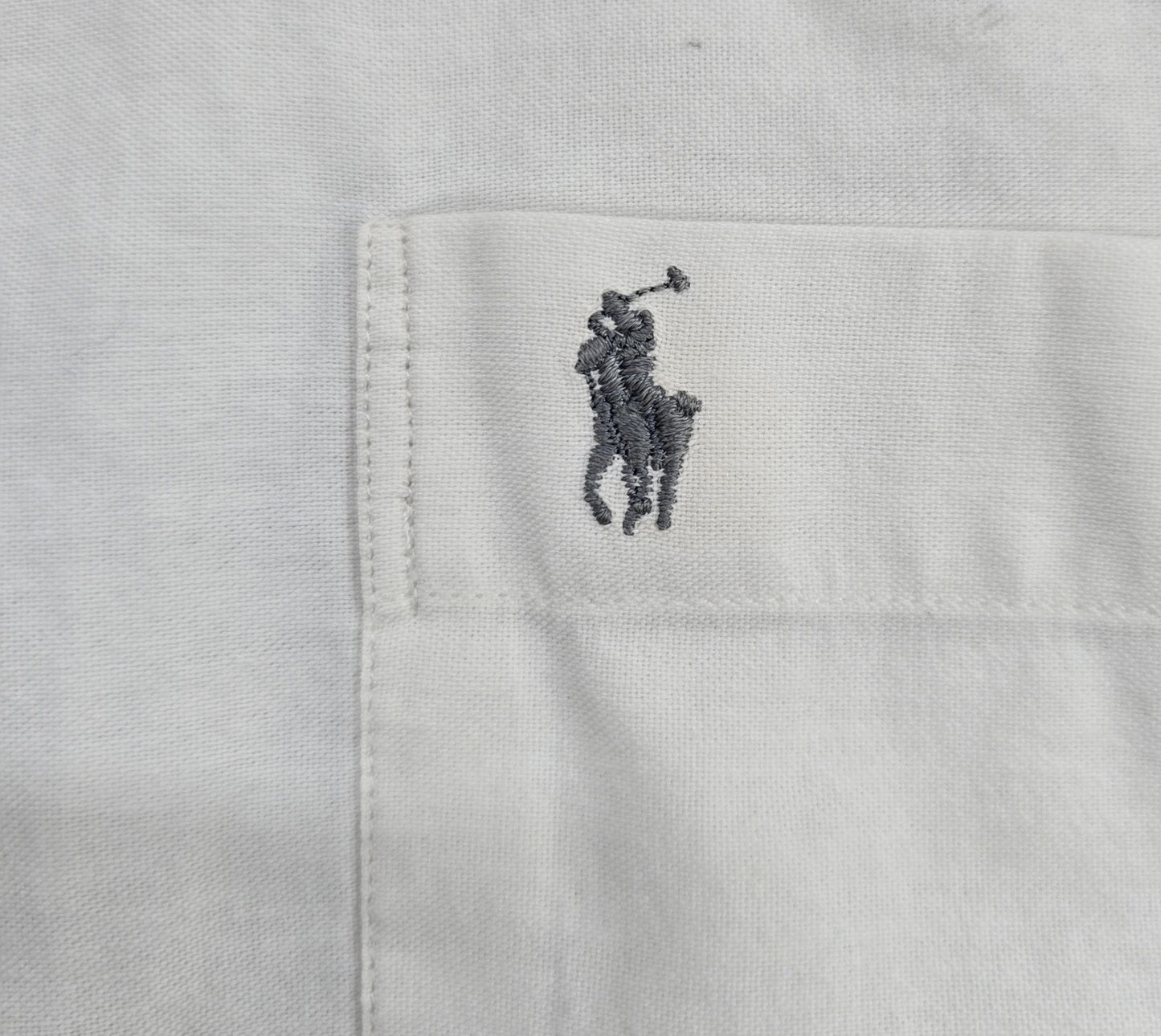 Polo Ralph Lauren Men's White Dress Shirt XXL Long Sleeve Cotton