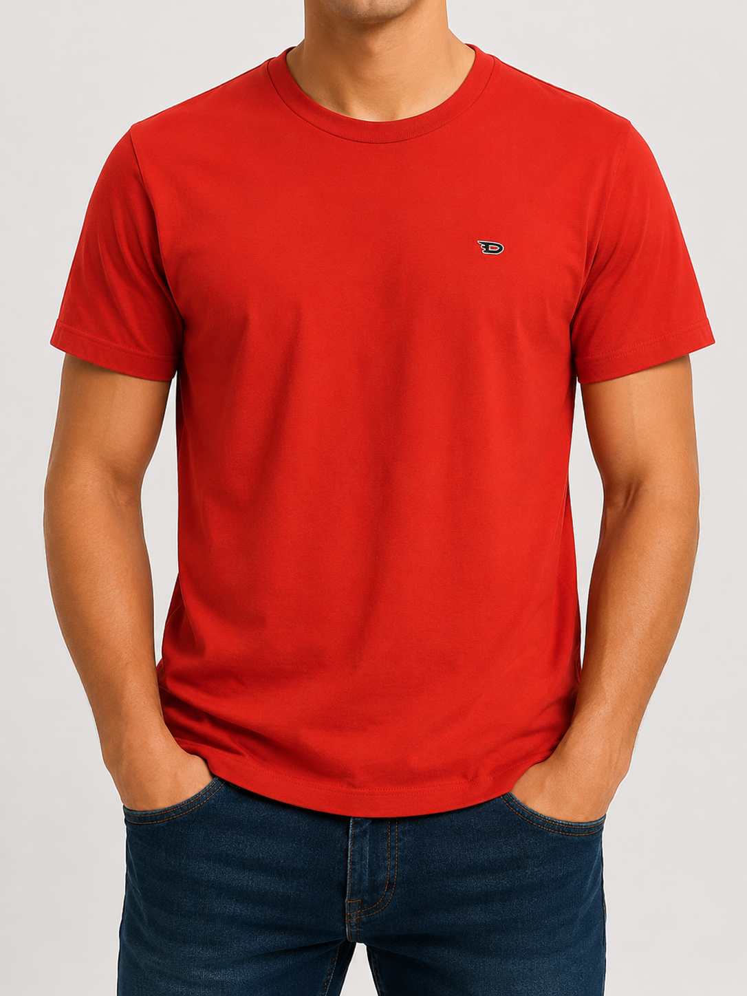 Diesel Men Red T-Shirt size L product image 1