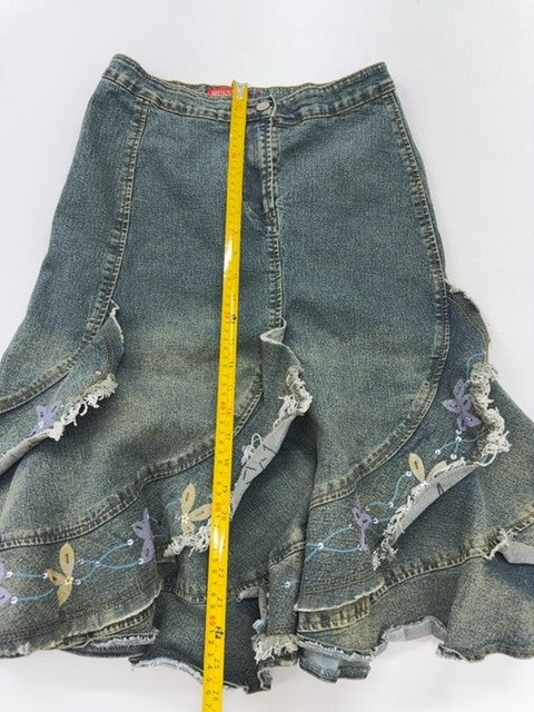 Misswin Women Blue Skirt size M product image 5