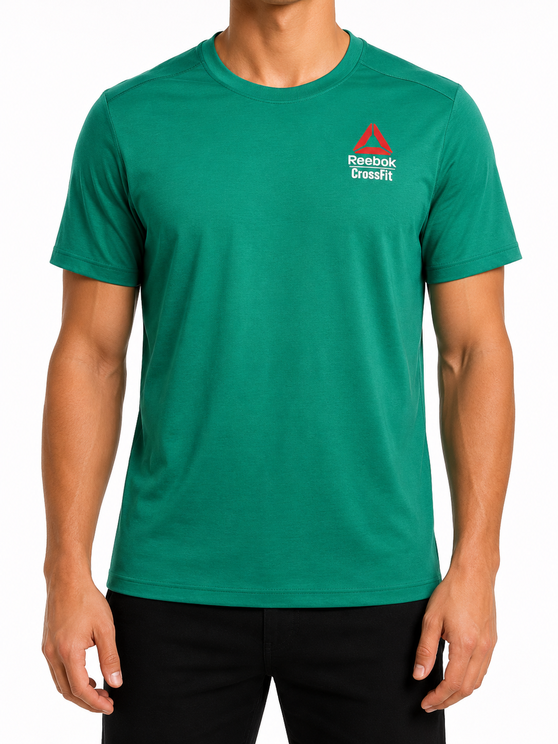 Reebok Men Green T-Shirt size M product image 1