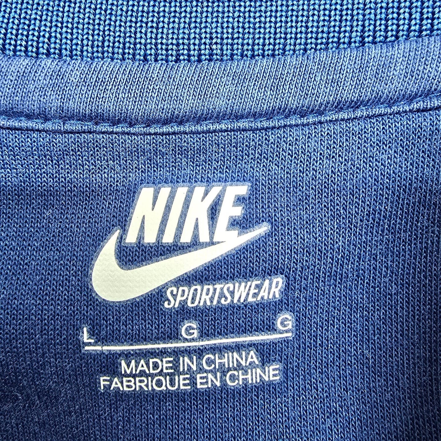 Nike Girls Color-Block Track Jacket Blue/Teal/Lime Size L