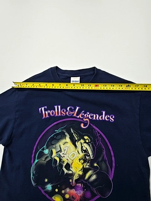Gildan Boys Navy T-Shirt size M product image 5
