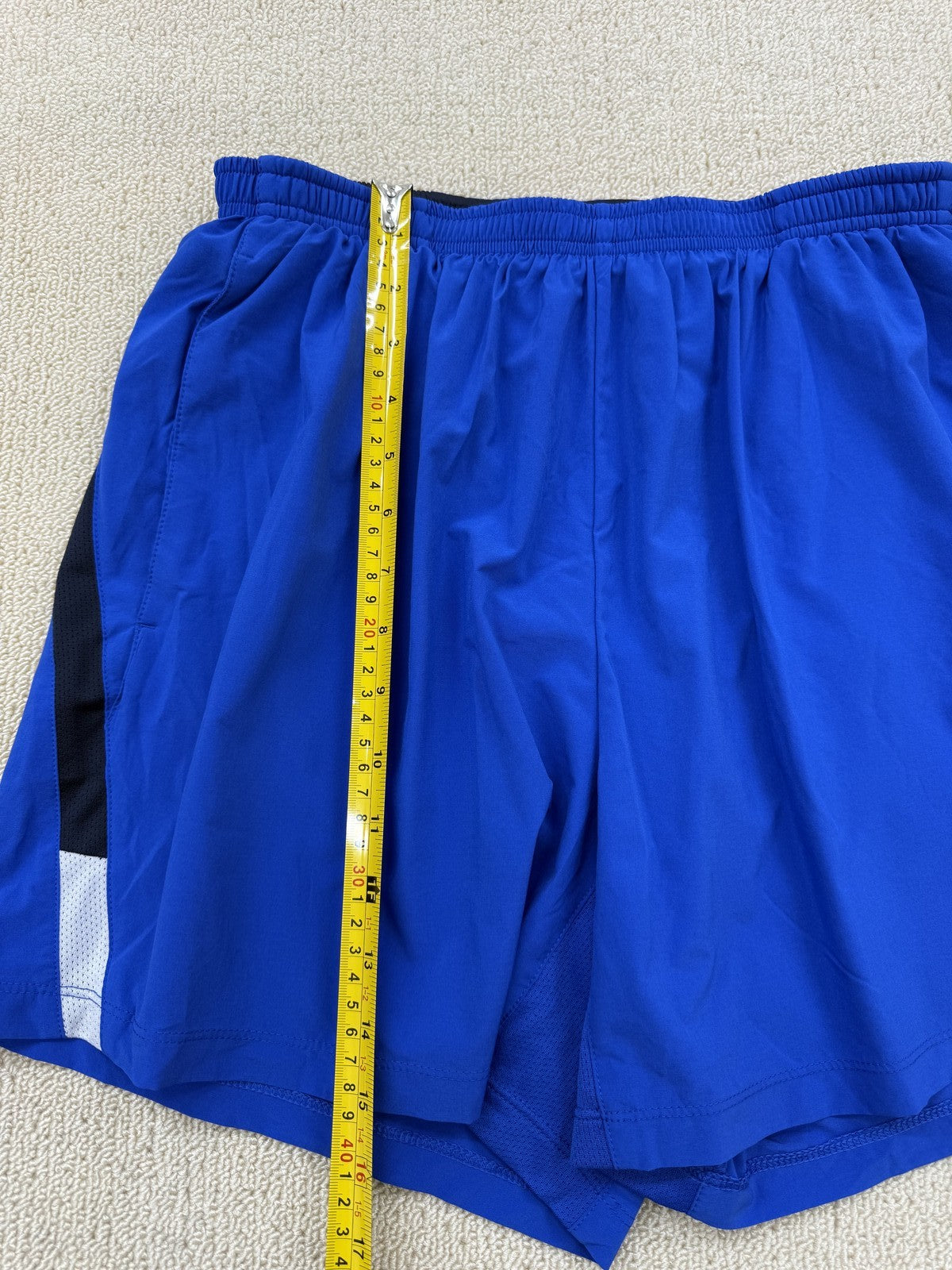 Nike Men's Blue Dri-FIT Woven Shorts Size L Regular Fit