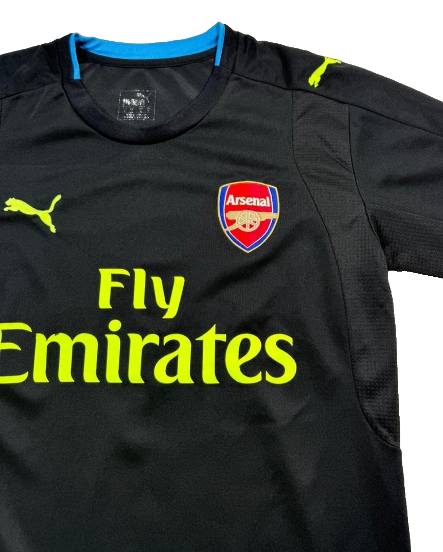 Puma Arsenal 2016 Long-Sleeve Goal Keeper Shirt In Black - Size S