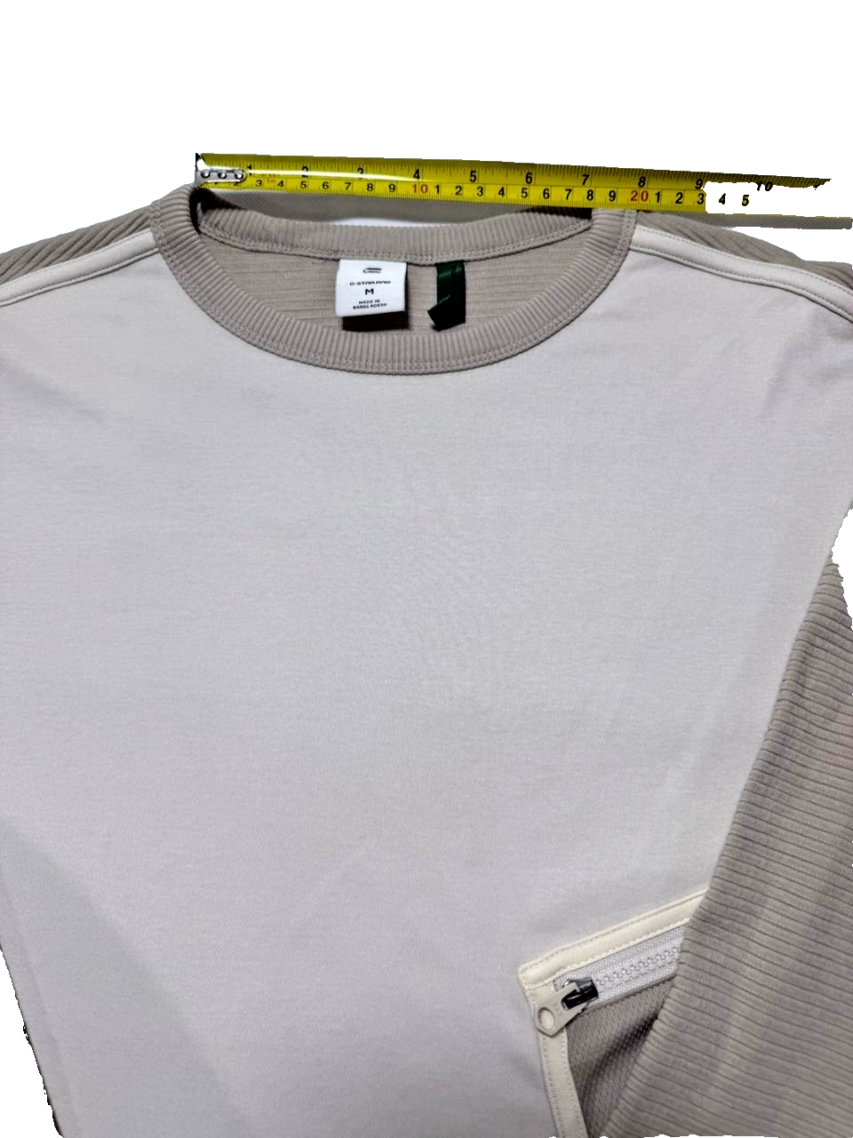 G-Star Mesh Pocket Tweeter Long Sleeve T-Shirt For Men - Size M