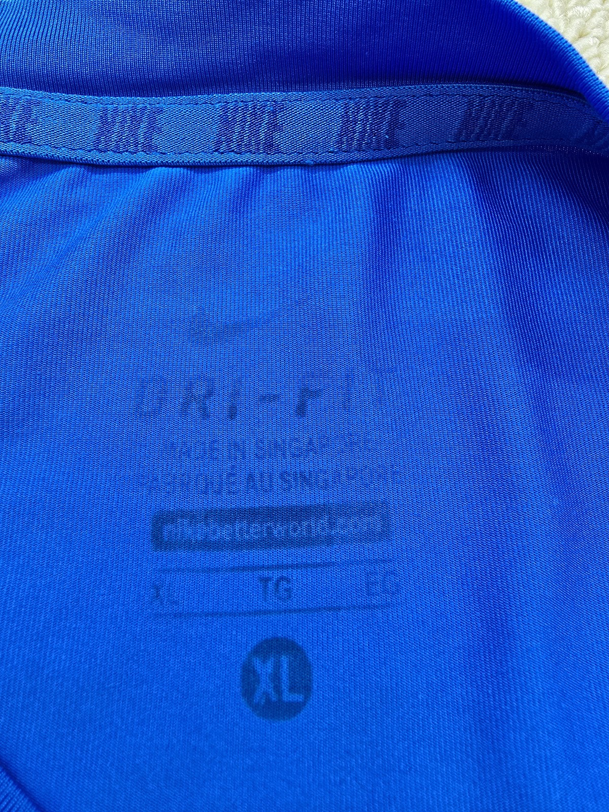 Nike Men's XL Royal Blue Dri-FIT Legend Short Sleeve T-Shirt