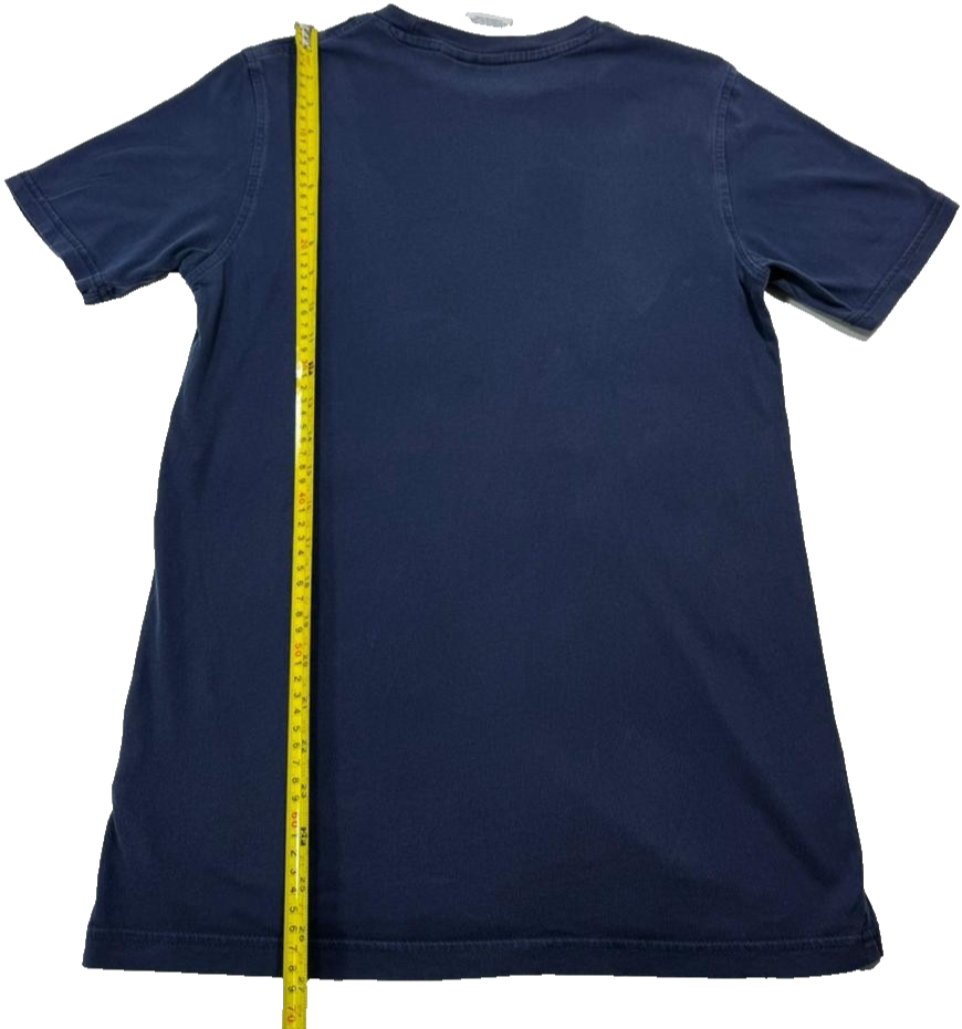 Adidas Originals Navy Blue Trefoil Logo T-Shirt Unisex Size XS