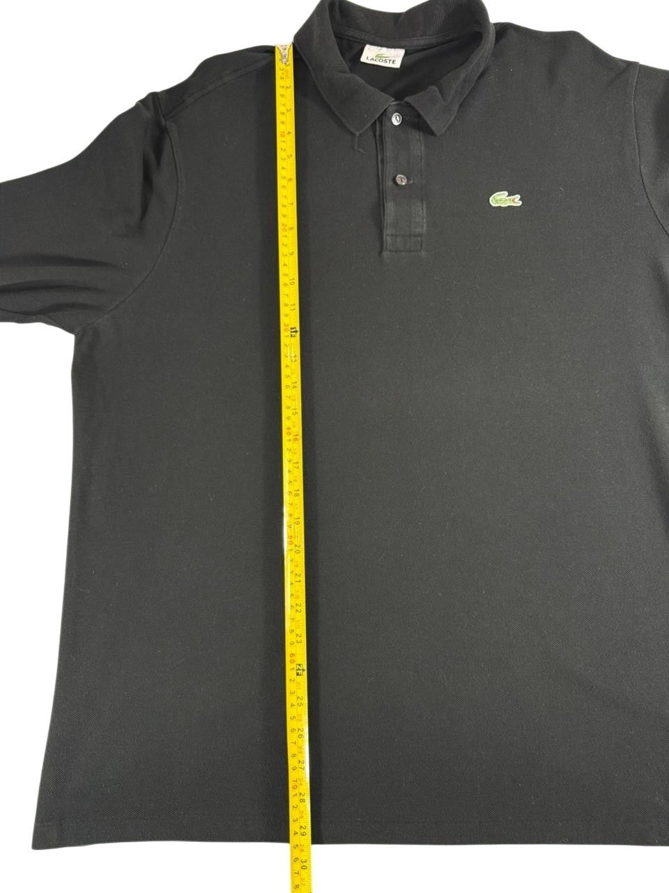 Lacoste Men's Long Sleeve Polo Shirt Size 7 Classic Crocodile Logo