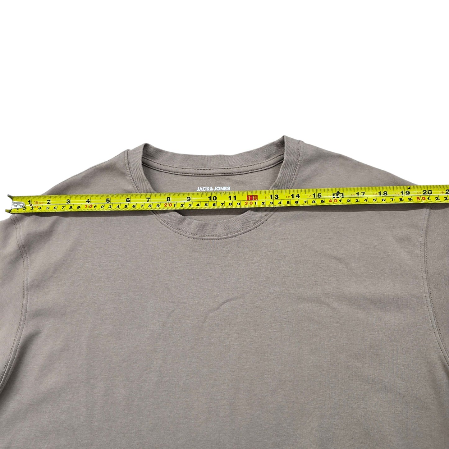 Jack & Jones Men Beige T-Shirt size XL product image 5