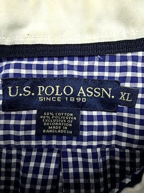 U.S. Polo Assn Men Navy Polo Shirt size XL product image 3
