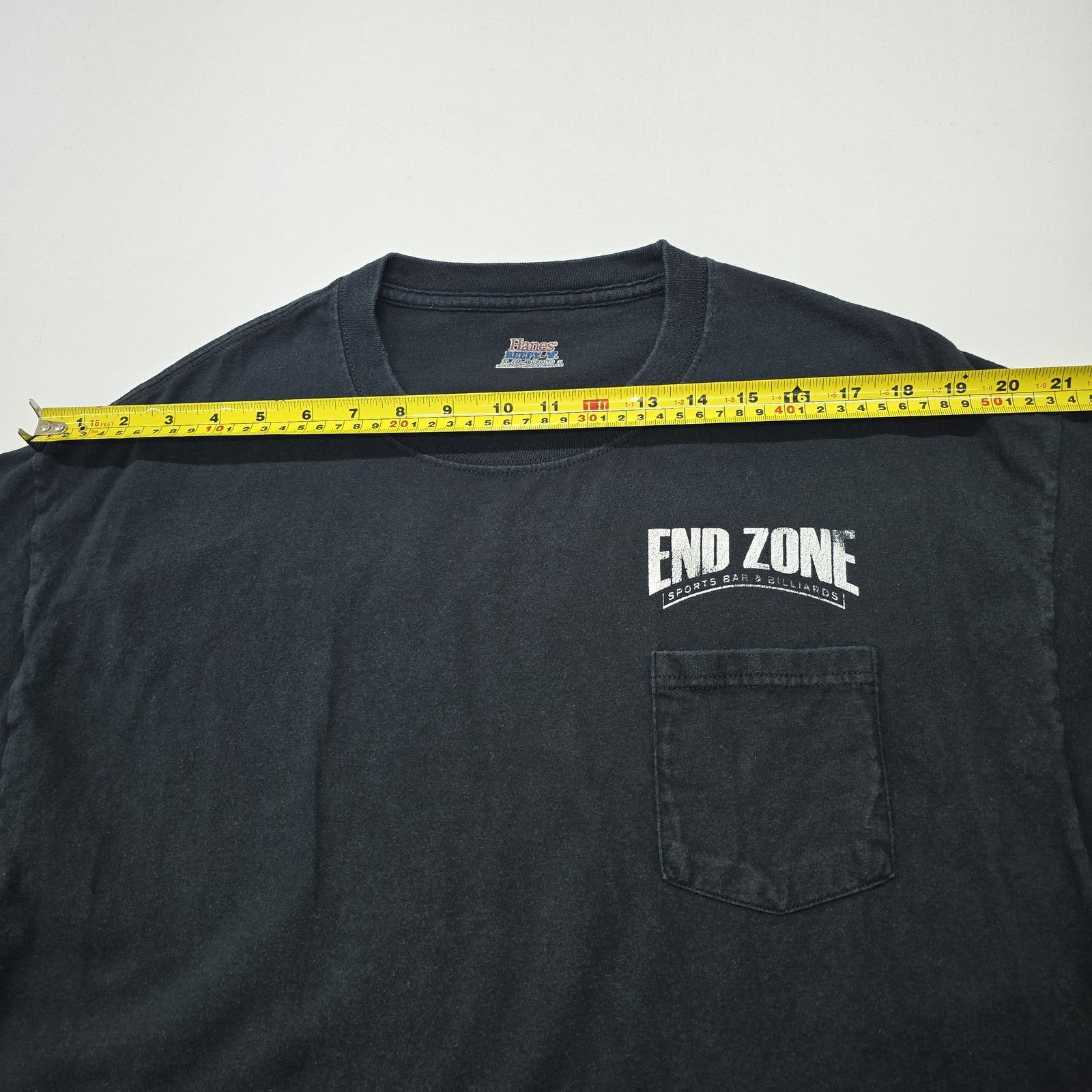 Hanes Men Black T-Shirt size XL product image 5