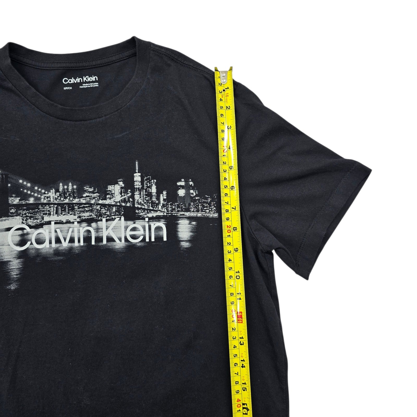Calvin Klein Men Black T-Shirt size S product image 6