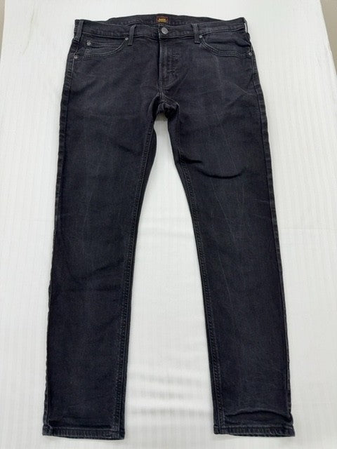 Lee Men's Luke Slim Tapered Dark Blue Jeans W36 L32