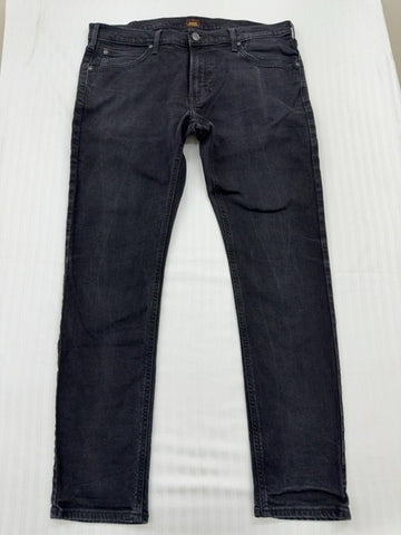 Lee Men's Luke Slim Tapered Dark Blue Jeans W36 L32