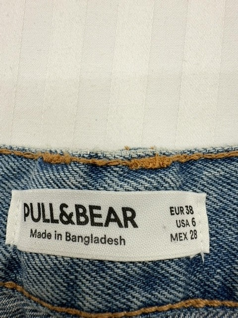 Pull&Bear Women Blue Jeans size 6 product image 3
