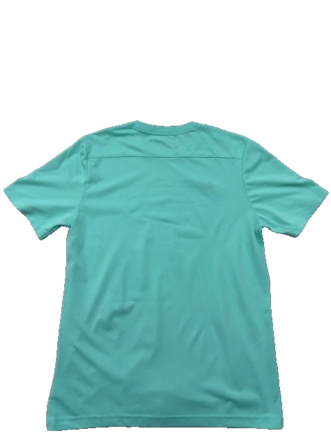 Nike Dri-FIT Teal T-Shirt L Short Sleeve Crewneck Poly Jersey