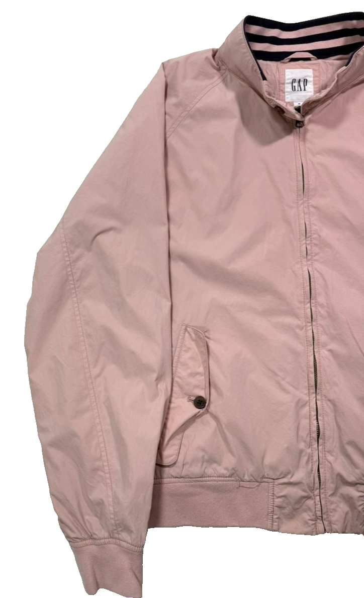 Pink Harrington Jacket Lightweight Harrington Jacket Gap - Size M