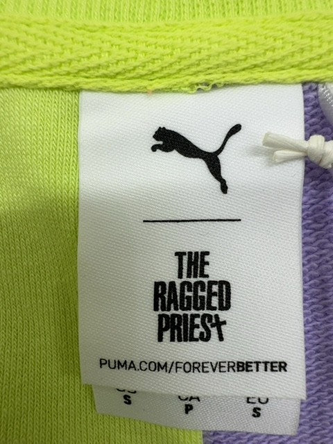 PUMA x Ragged Priest Women's Multicolor Color Block V-Neck Vest S