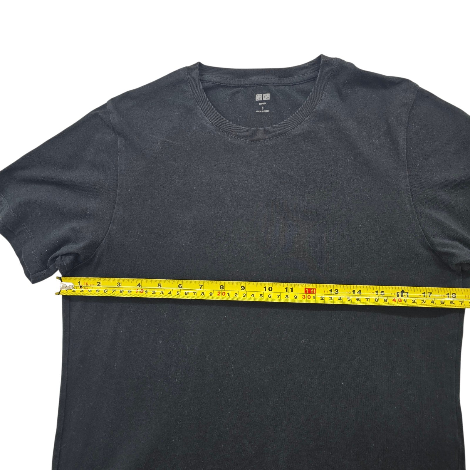 Uniqlo Women Black T-Shirt size S product image 7