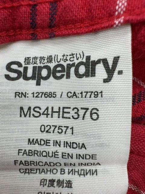 Superdry Men Red Shirt size M product image 7
