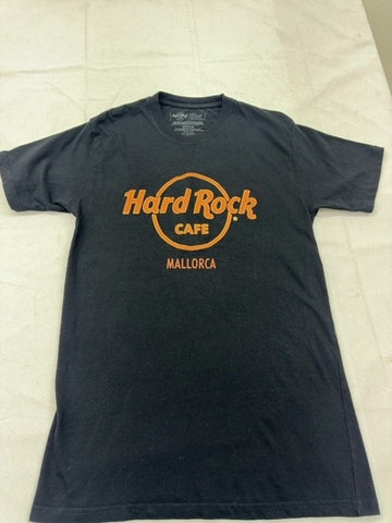 Hard Rock Cafe Navy Graphic T-Shirt Medium 100% Cotton Crewneck