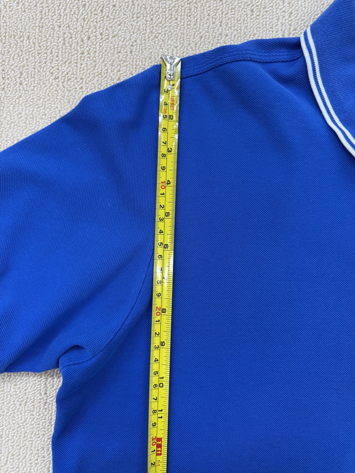 Adidas Men's Blue Short Sleeve Polo Shirt Clima365 Performance