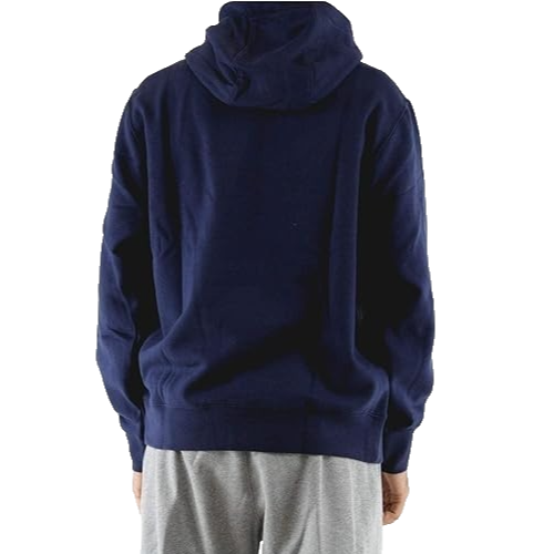 Nike Navy Blue Pullover Hoodie Men's Size Small Fleece Sweatshirt