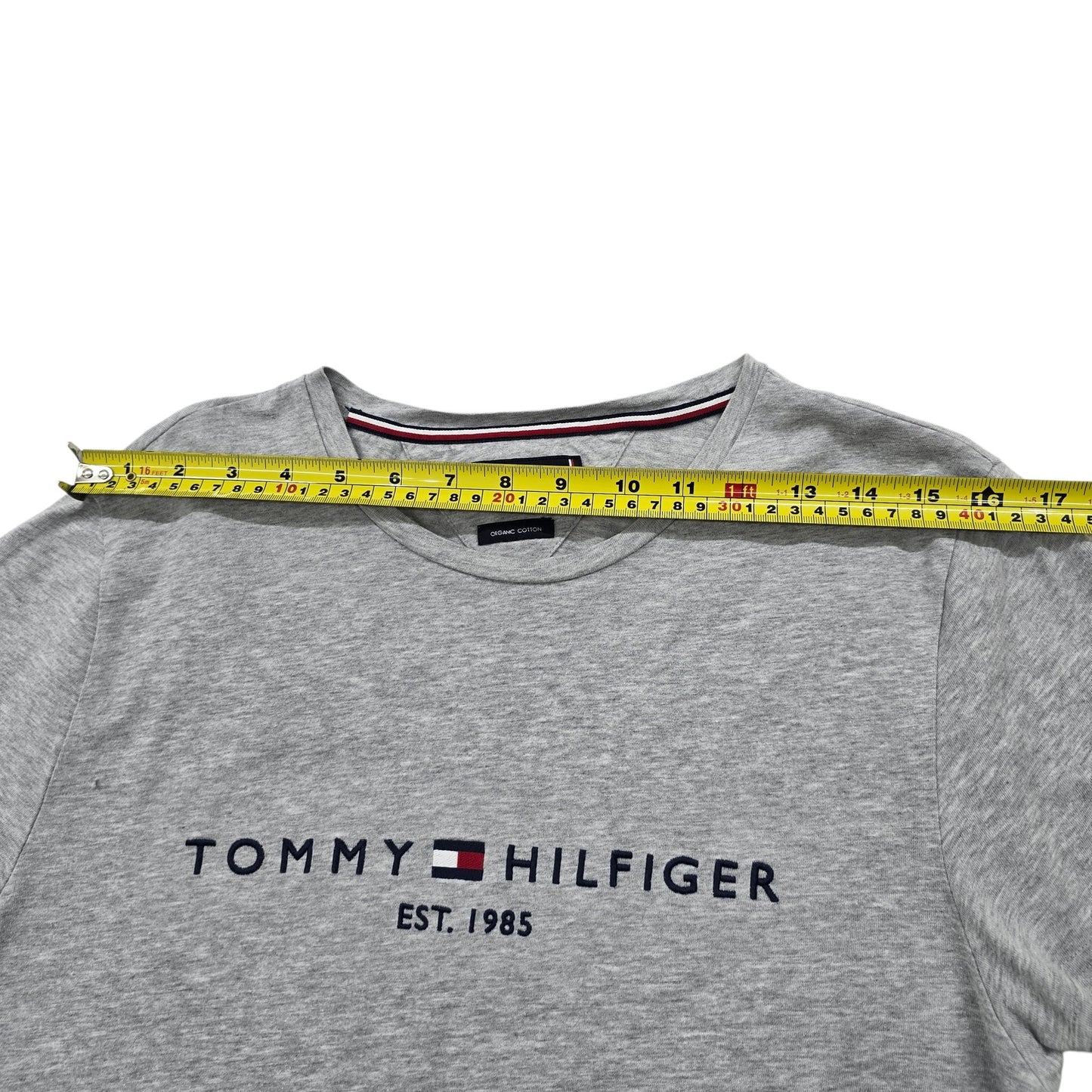 Tommy Hilfiger Men Gray T-Shirt size M product image 5
