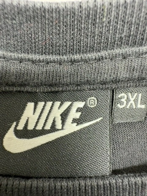 Nike Men's 3XL Black Cotton T-Shirt Short Sleeve Crewneck Japan